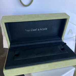 Van Cleef & Arpels Gift Set with Green and Gold Accents